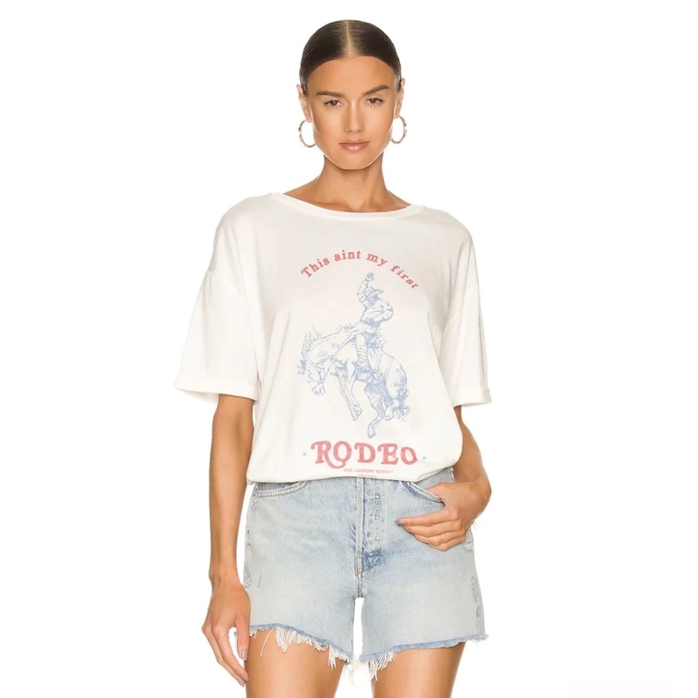 The Laundry Room Cream Rodeo Graphic Tee